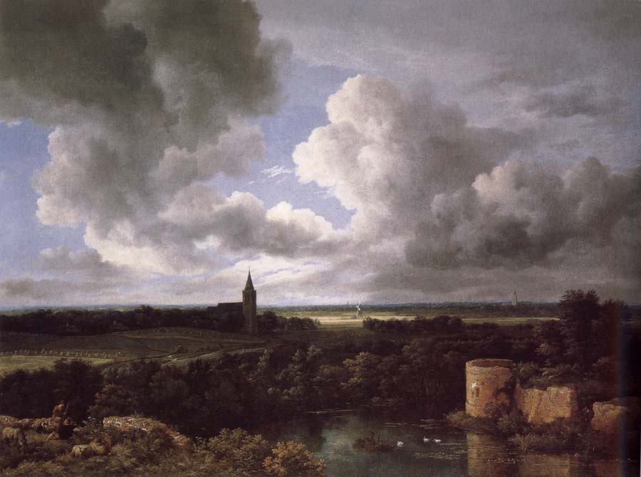 Extensive Landscape with a Ruined